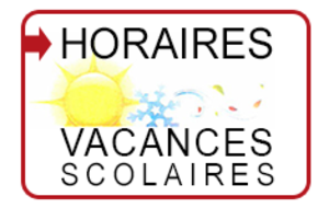 Horaires vacances scolaires Toussaint