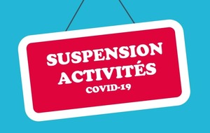 Suspension activités