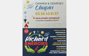 Nouveau sponsor &quot;Richard énergies&quot;