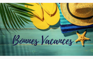Bonnes vacances