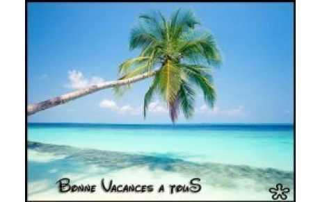Bonnes vacances