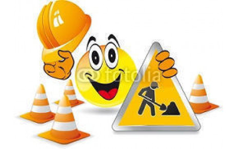 Site en travaux