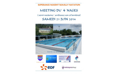 1er meeting 4 nages semi-nocturne de l'ENRN