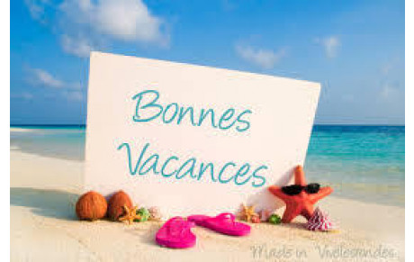 Bonnes vacances