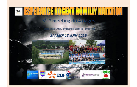 3ème meeting du 4 nages