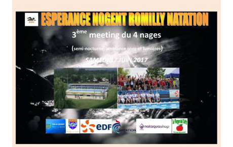 3ème meeting du 4 nages