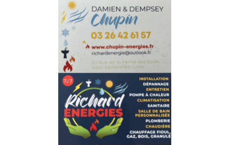 Nouveau sponsor &quot;Richard énergies&quot;